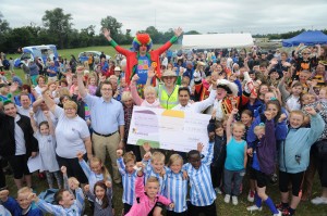 PAS Supporting local fun walk